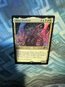 MTG Foil Sliver Overlord NM Unplayed Secret Lair Drop - Image 3
