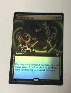 Culling Ritual (Extended Art) Strixhaven: School of Mages Foil - Image 1