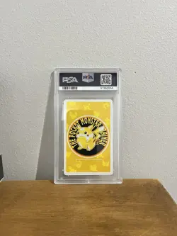 Bulbasaur 1998 Ace of Diamonds PSA 9 YELLOW Deck Pokemon Poker Card - Image 2