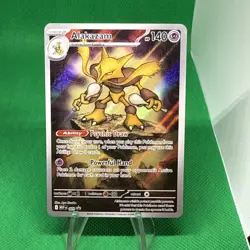 Alakazam MEP 009 Promo Mega Evolutions NM-MT In Hand Pokemon TCG - Image 1
