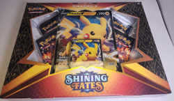 Pokemon TCG Sword & Shield Shining Fates Pikachu V Collection Box Factory Sealed - Image 3