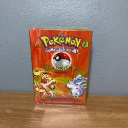 Wizards of the Coast Pokemon Brushfire Theme Deck 1999 WOTC New Sealed VTG - Image 1