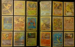 Pokemon Card Binder Lot 283+ Cards ALL HOLOS, PROMOS, RARE & VINTAGE! VG-NM!! - Image 1