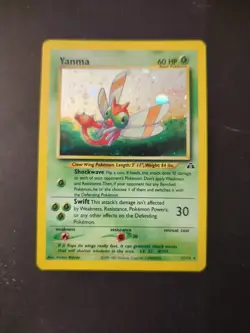 Yanma Unlimited Holo Rare 17/75 - Pokemon TCG Neo Discovery - Image 1