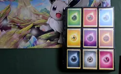 100% Complete Pokemon Sword & Shield Rebel Clash Master Set with Binder - Image 3