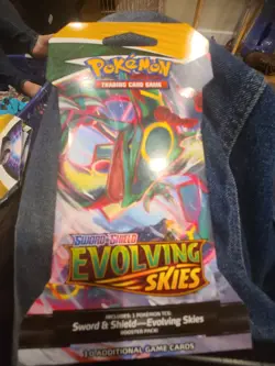Pokemon Sword & Shield Evolving Skies Booster Pack | Rayquaza - Image 1