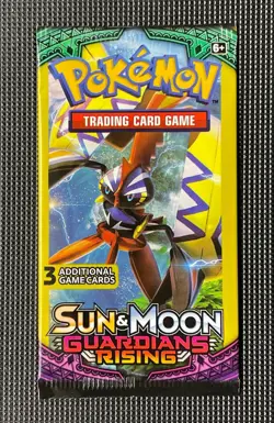 Pokemon Guardians Rising Booster Pack (Mini Pack) - 3 Card Mini Pack - Sealed - Image 1