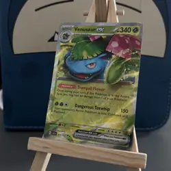 Pokemon Venusaur ex 001/142 Double Rare Holographic Stellar Crown Card - Image 1