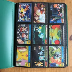 Pokemon Binder Collection Vintage Topps Chrome, Die-Cut, Holos, WOTC 300+ Cards - Image 4