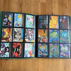 Pokemon Binder Collection Vintage Topps Chrome, Die-Cut, Holos, WOTC 300+ Cards - Image 5