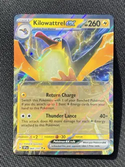 Kilowattrel ex 068/191 Double Rare Surging Sparks Pokemon Card NEAR MINT NM - Image 1