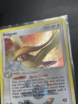 Pidgeot 10/112 Reverse stamped Holo Rare Pokemon card 2004 EX FireRed LeafGreen - Image 3
