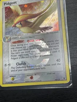 Pidgeot 10/112 Reverse stamped Holo Rare Pokemon card 2004 EX FireRed LeafGreen - Image 4