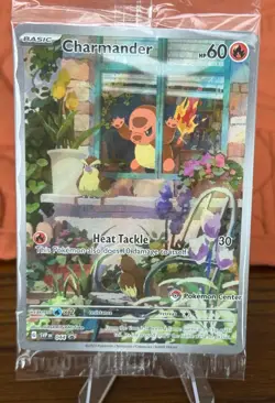 Charmander 044 (Pokemon Center Exclusive) SV: Scarlet & Violet Promo Card SEALED - Image 1