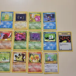 Vintage Pokemon Card Lot of 20 Team Rocket 1st Edition WOTC TCG - Image 3