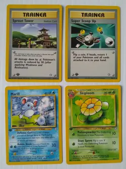 Pokemon TCG First Edition Card from Neo Genesis, Neo Discovery, Neo Revelation - Image 1
