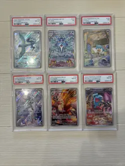 Pokemon Graded Lot! 6 Cards, Articuno, Reshiram, And More! - Image 1
