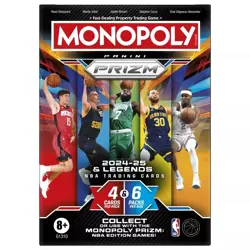 Monopoly Prizm 2024-25 NBA Panini Trading Cards - Sealed Blaster Booster Box - Image 1
