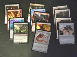 Magic the Gathering Bulk Rares lot, all cards shown included, NM-LP condition - Image 1