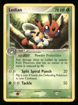 Pokemon Card - Ledian Team Rocket Returns 23/109 Rare Regular LP - Image 1