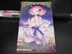 FGO Fate Grand Order Arcade Card Hero Journey Mash Kyrielight FOIL - Image 1