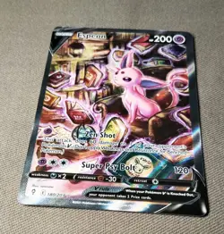 Pokemon Card Espeon V (Alternate Full Art) Evolving Skies 180/203 NM GREAT COND. - Image 5