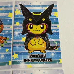 Rare Hearts Holo Pokemon Card Database Christmas Set Poncho Pikachu FULL SET! - Image 4