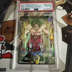 Dragon Ball S Card Game TCG Broly/Rmpgng Horror Psa 10 - Image 1