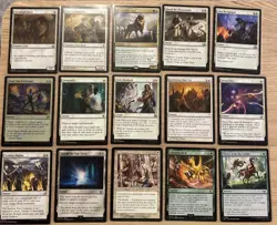 Budget Casual Commander MTG Deck Green White Cat Kin Zar Ojanen, Scion of Efrava - Image 3