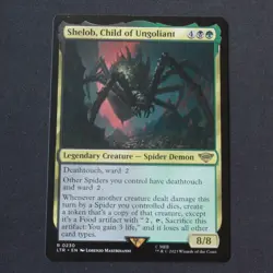 Shelob, Child of Ungoliant 230 MTG The Lord of the Rings (LTR) Rare NM - Image 1