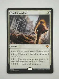 Final Showdown | Non-Foil | Outlaws of Thunder Junction | Near Mint - Image 1