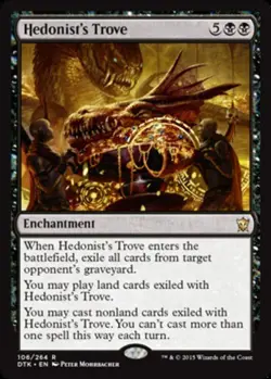 1 x Hedonist's Trove - Foil - Dragons of Tarkir - NM-Mint - MTG - Image 1
