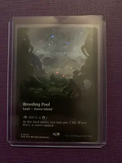 Breeding Pool (Borderless) (Galaxy Foil) Edge of Eternities Foil - Image 1