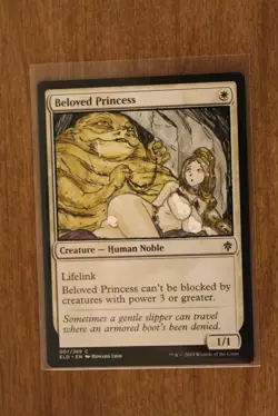 Beloved Princess Altered Art Hand Painted MTG Magic the Gathering Anime Girl - Image 1