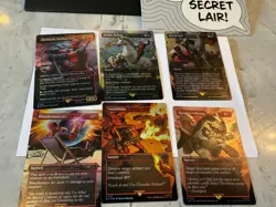 *FOIL* Secret Lair x Marvel Deadpool Rainbow Foil Edition Set MTG - Image 1
