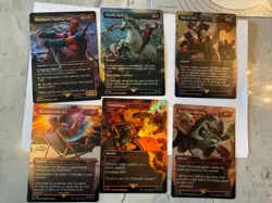 *FOIL* Secret Lair x Marvel Deadpool Rainbow Foil Edition Set MTG - Image 3