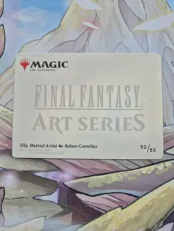 [MTG Final Fantasy] Tifa, Martial Artist ART SERIES - 52/53 - Near Mint NM - Image 2