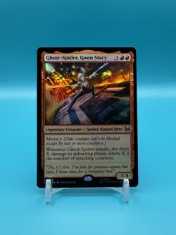 Ghost-Spider, Gwen Stacy - Marvel’s Spider-Man (SPM) - FOIL - MTG - NM - Image 1