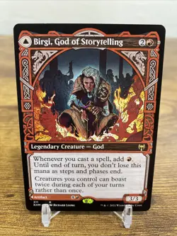 Birgi, God of Storytelling (Showcase) Kaldheim Regular - Image 1