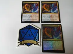 x3 Expressive Iteration (x1 FOIL) Strixhaven School of Mages MTG Magic KDC - Image 1