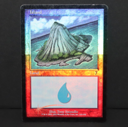 Island (335) - Foil - MTG 7th Edition - MP - Image 1