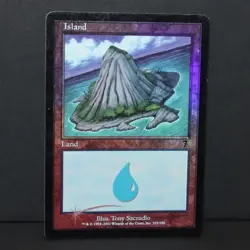 Island (335) - Foil - MTG 7th Edition - MP - Image 2