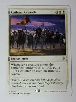Cathars' Crusade (White Border) Mystery Booster 2 Regular - Image 1