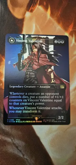 Vincent Valentine (Borderless) Final Fantasy Foil - Image 1