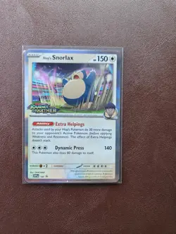 Pokemon SV Journey Together JTG en Hop's Snorlax Promo - Image 1