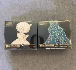 Pokemon Center Exclusive Mega Evolution Gardevoir & Lucario ETB Bundle - Sealed - Image 1