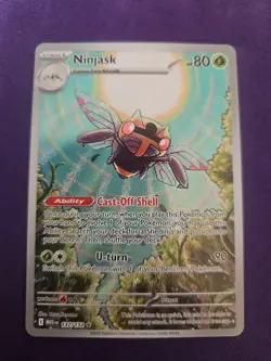 Ninjask 137/132 Illustration Rare Mega Evolution English Pokemon TCG - Image 1