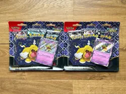 Pokemon TCG Paldean Fates Tech Sticker Collection Greavard - Lot Of 2 - Sealed - Image 1