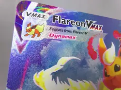 Pokemon Flareon VMax Jumbo Oversized Foil Black Star Promo SWSH180 071222WT2 - Image 2