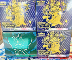 4x - Sealed ETB Elite Trainer Boxes - Pokemon Surging Sparks Twilight Masquerade - Image 1